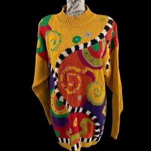 Claus women's large knit sweater